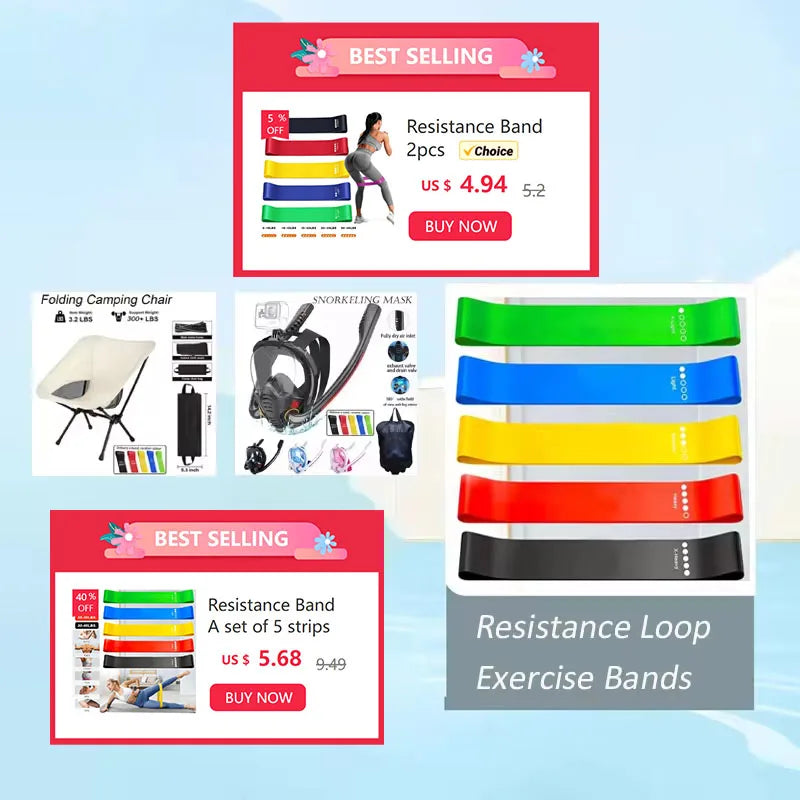 Physical Therapy Elastic Workout Band