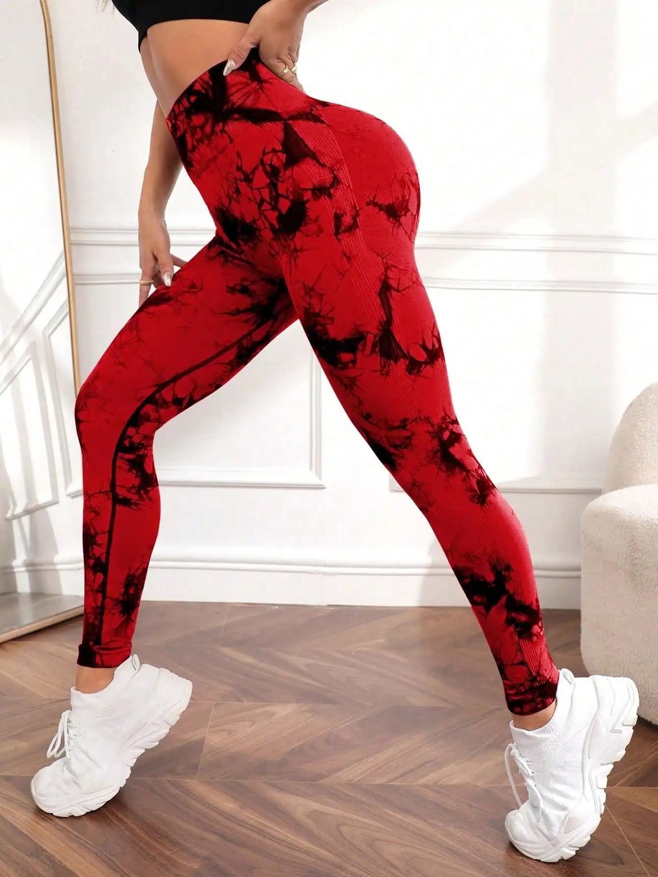 Seamless High Waist Push-Up Leggings for Women