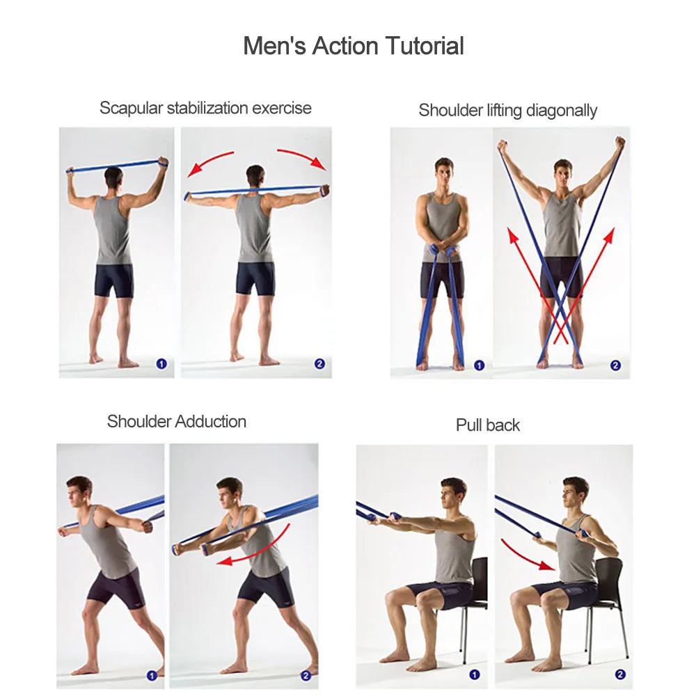 Gym Resistance Band for Stretching & Fitness Training