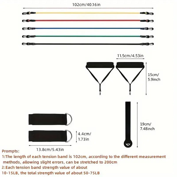 Elastic Pull-Up Bands for Fitness Equipment