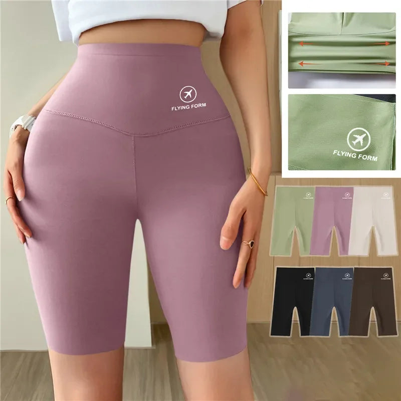 Women’s High Waist Sports Shorts