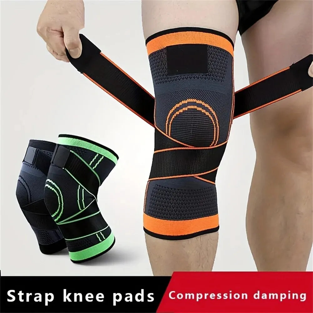 Pressurized Elastic Knee Pad Support