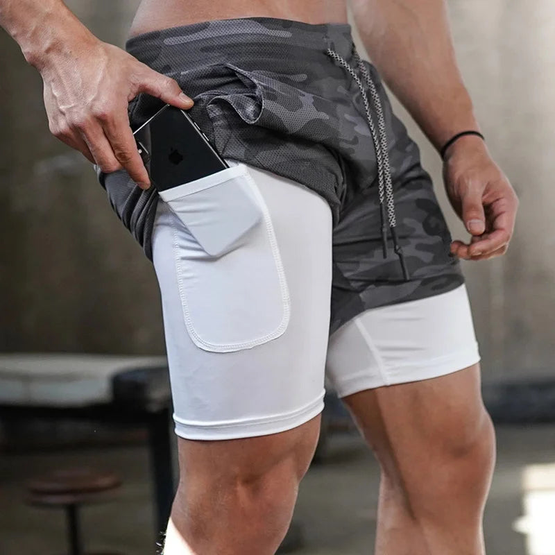 Quick Dry Gym Sports Shorts for Workout & Fitness