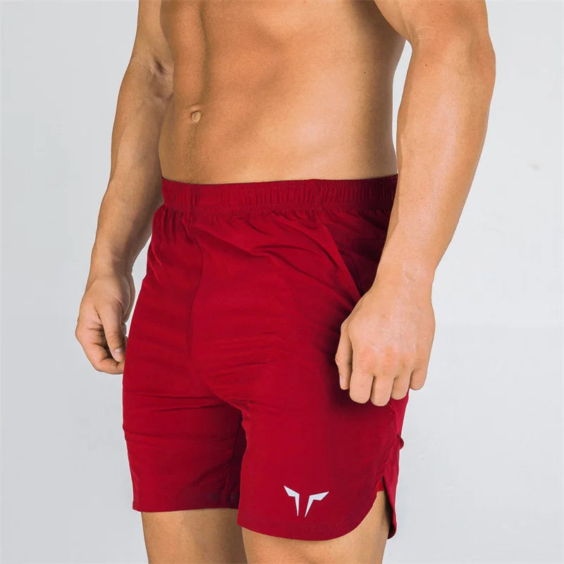 Men's Double-Deck Fitness Sports Shorts